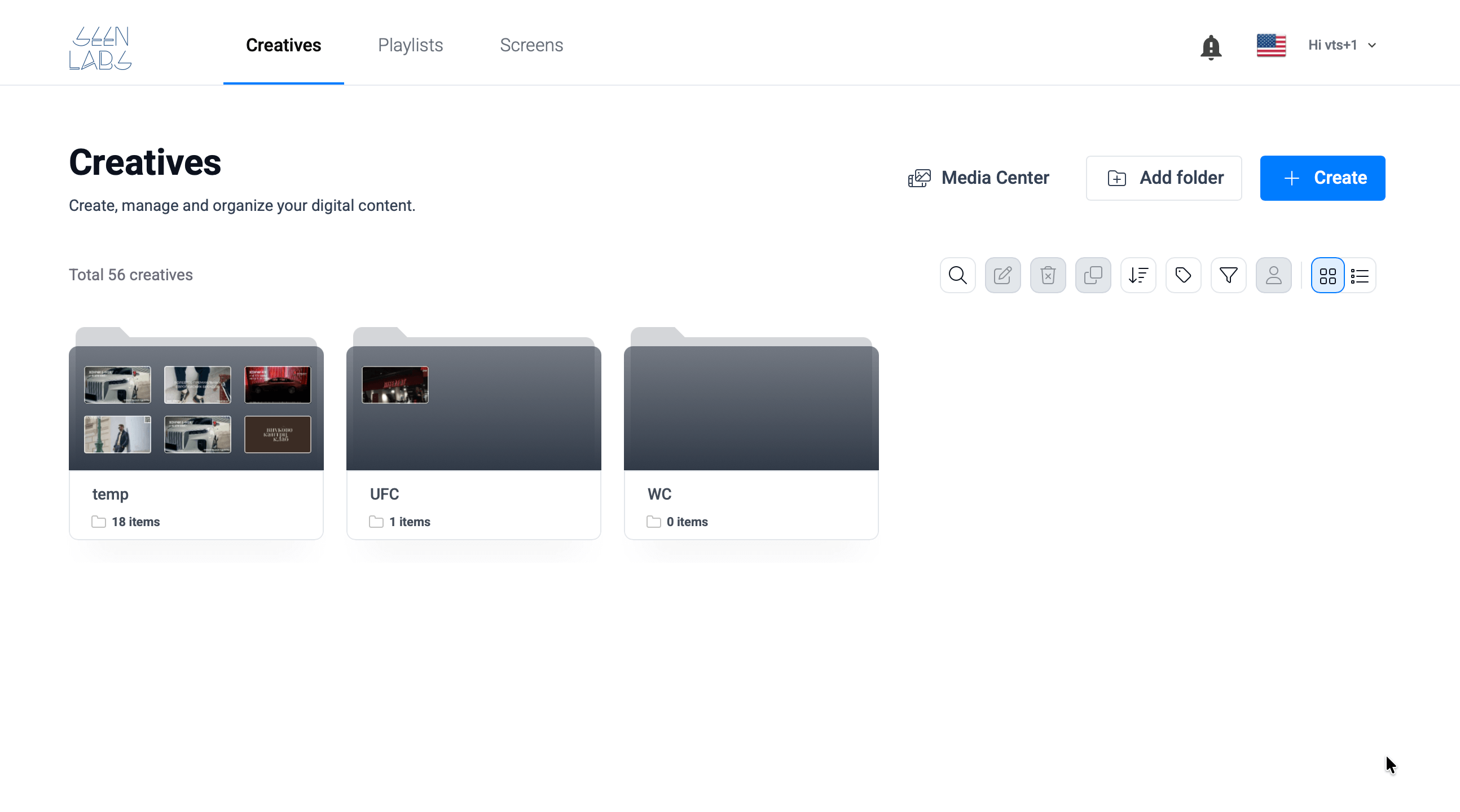 Dashboard screens - 1