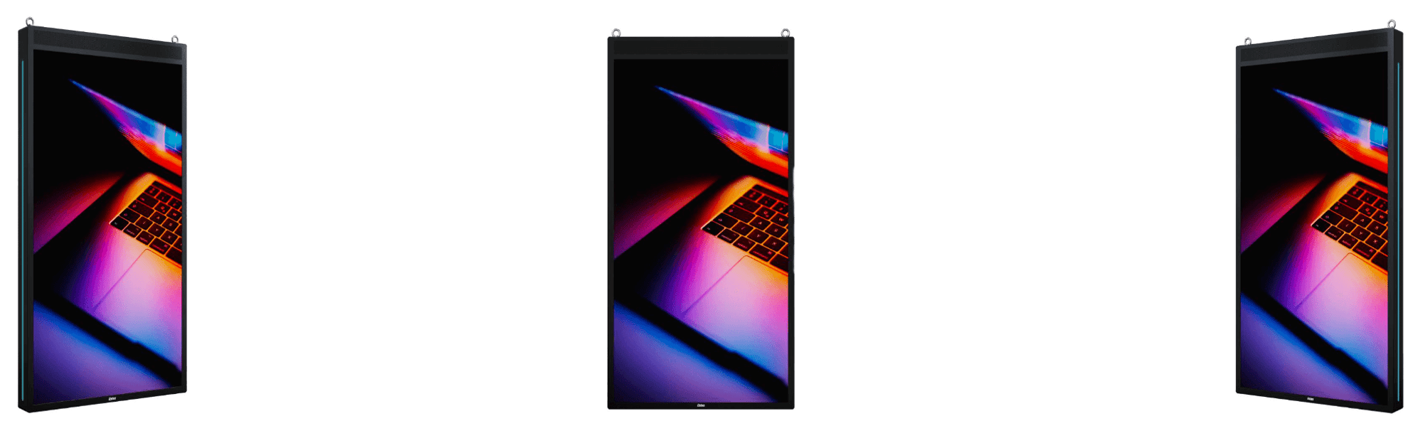 Double-sided LCD - triple opti