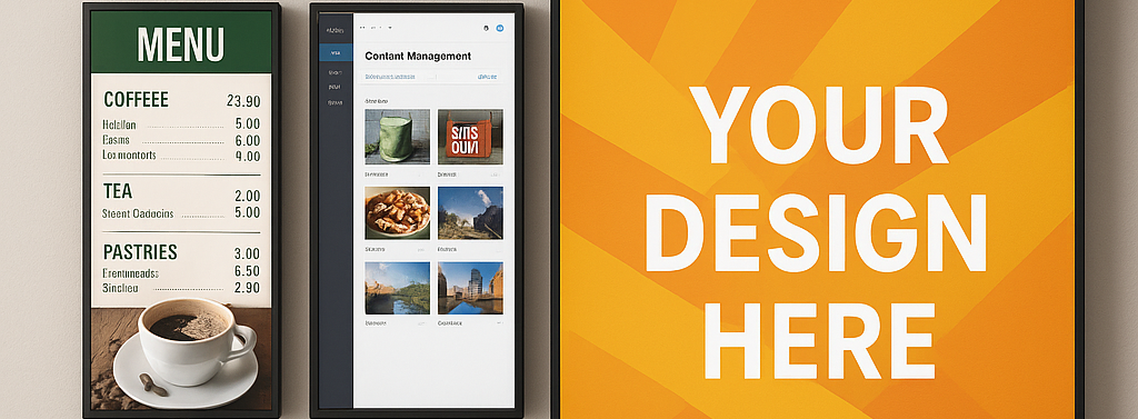 digital signage solution with customizable displays installation and content management-1-1
