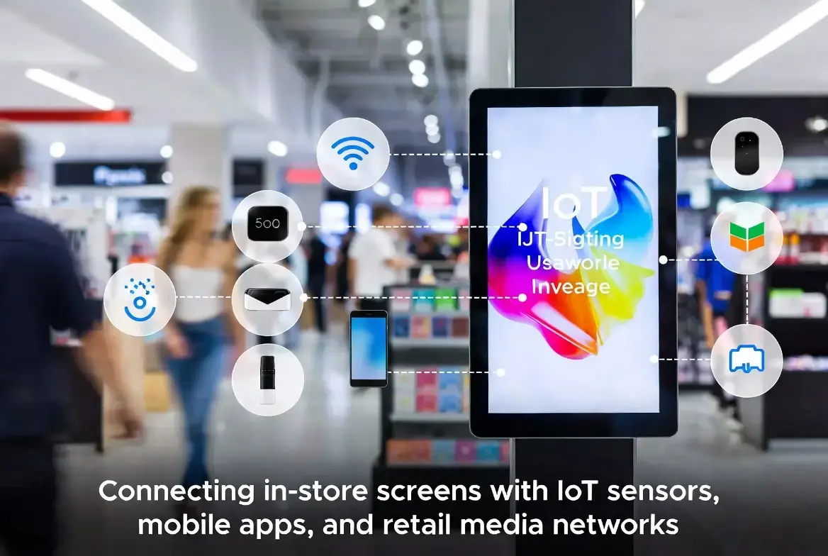 Digital Signage + IoT Sensors: Retail Integration Guide