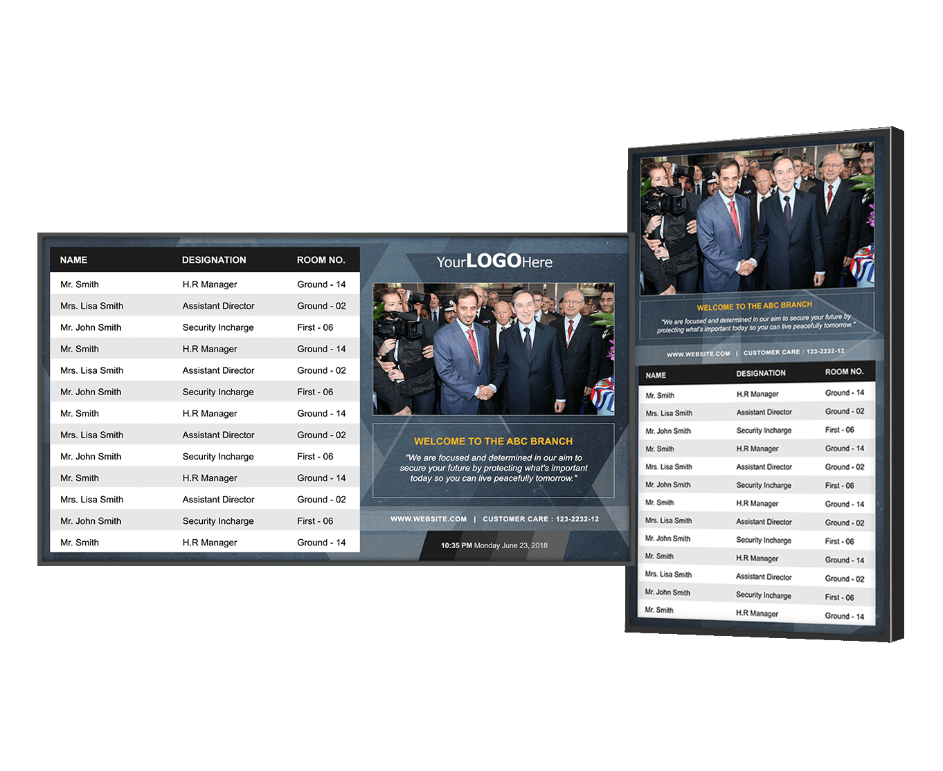 Professional Digital Sigage Screens Professional Digital Sigage Screens