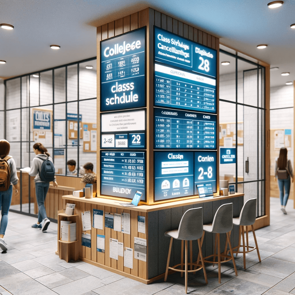 1 - Class schedules and announcements