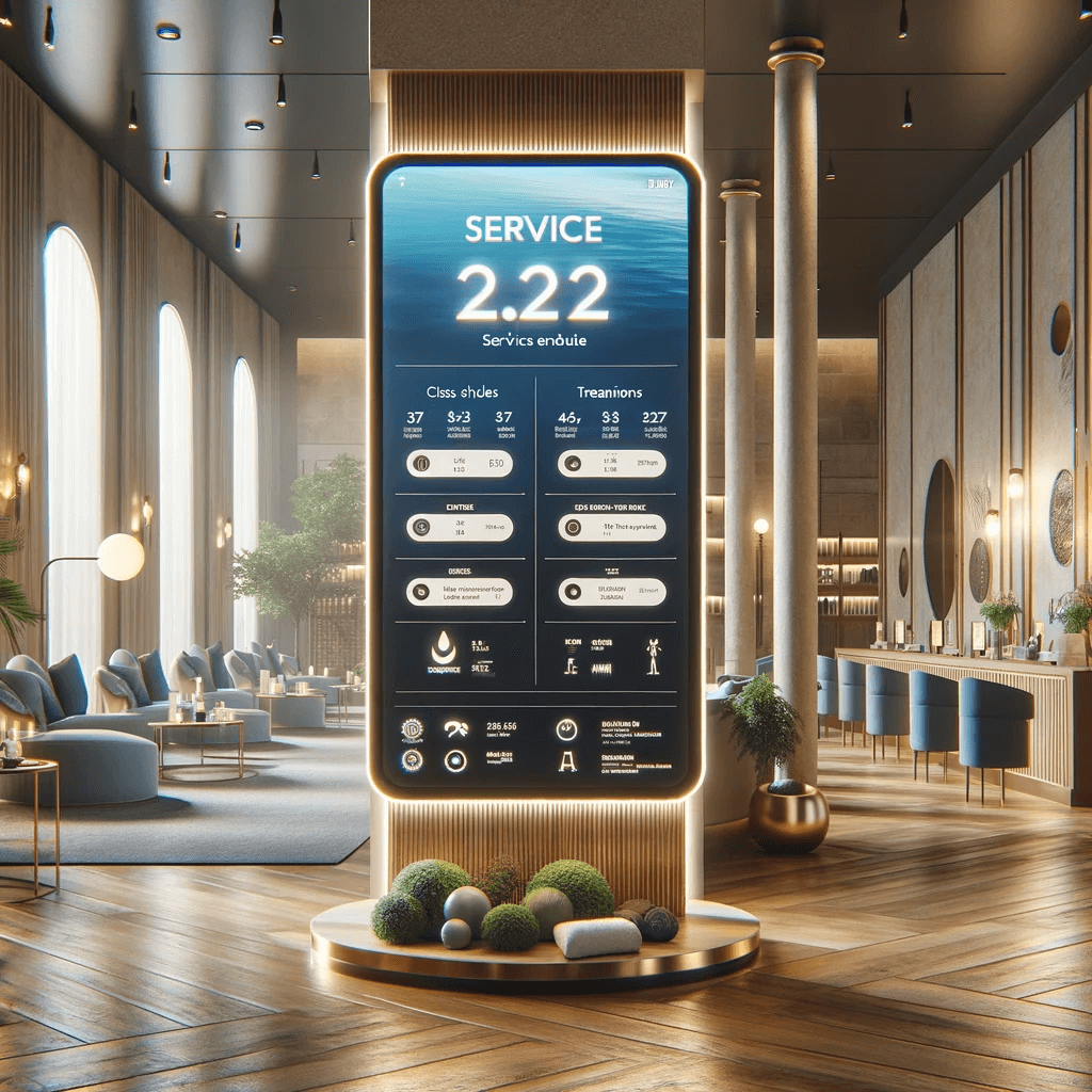 1 - Service displays